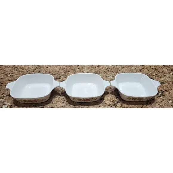 Corning Ware Spice Of Life Petite Pans P-41-B 1 3/4 Cup (Set Of 3) Vintage - Picture 14 of 16